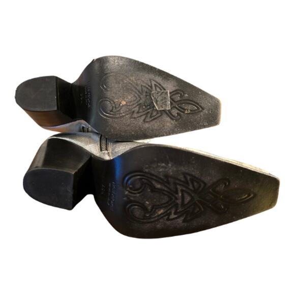 Free People Brayden Western Boot in Pewter – EUC Size 38.5 / US 9.5 - Picture 8 of 9